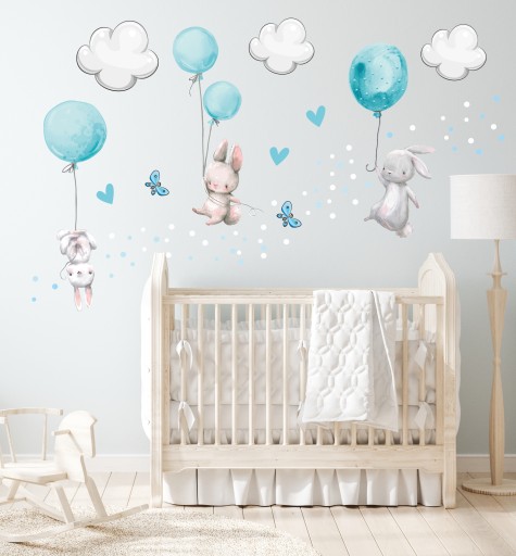 НАКЛЕЙКИ НА НАСТЕННУЮ ШАРИКУ BUNTS 100x200см KR7