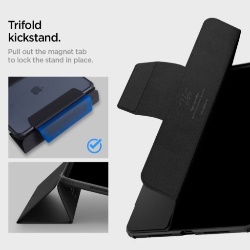 Spigen Ultra Hybrid Pro — чехол для iPad Pro 11 (M4, 2024 г.) (черный)