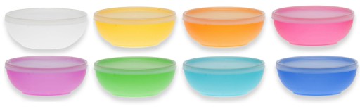 Miseczki z pokrywkami kuchenne plastikowe 6x300 ml WEEKEND Sagad bez BPA