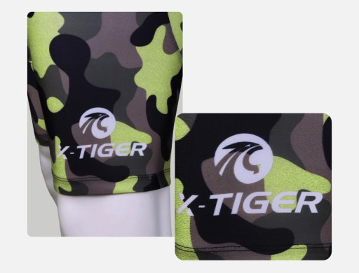 Велосипедный костюм Велосипедный комплект Гелевые шорты X-Tiger Джерси Подтяжки S
