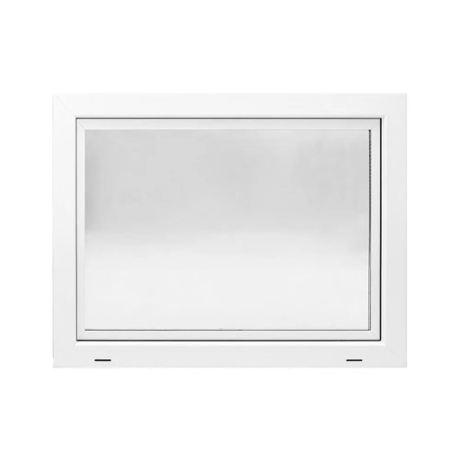 Okno PCV Inwentarskie Gospodarcze Okno na wymiar do piwnic 900X700mm Białe