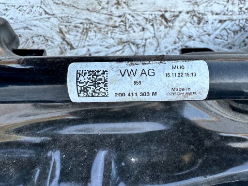 ПЕРЕДНЯЯ КОЛЯСКА FABIA IV POLO T-CROSS 2Q0199315B 2Q0411303M 2Q0199851AF