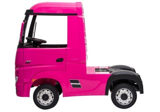 Автомобиль на аккумуляторе Mercedes Actros Pink 4x4