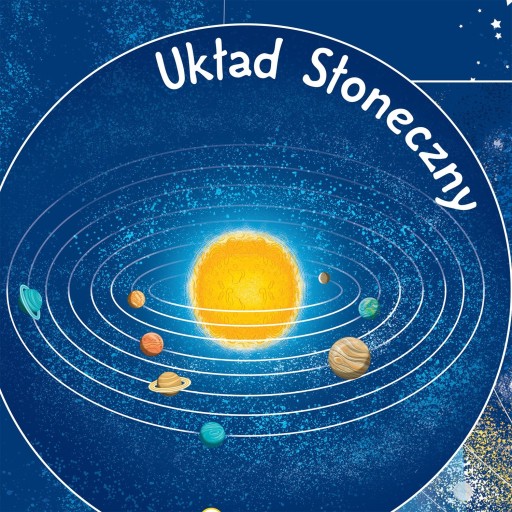 КАРТА НЕБА СОЛНЕЧНОЙ СИСТЕМЫ, 2-СТОРОННЯЯ КАРТА