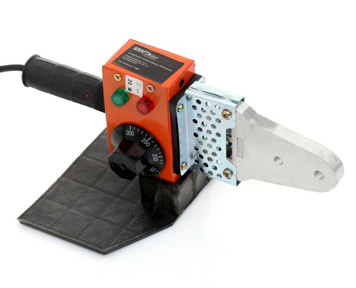 Аппарат для сварки труб ПВХ 1300 Вт 230 В плашки 16-63 мм LCD KD3070 Kraft&Dele
