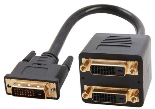 Разветвитель DVI на 2 порта Разветвитель DVI