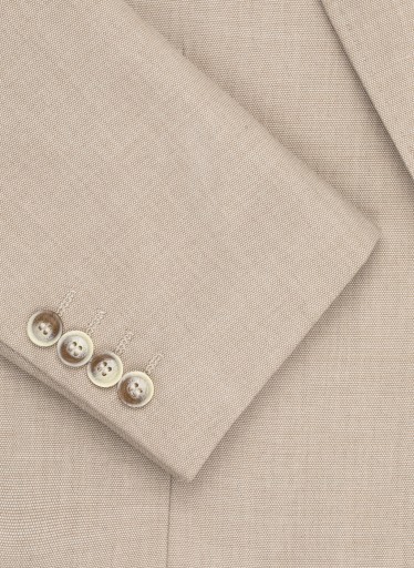 Beżowa jednorzędowa marynarka męska Slim Fit PAKO LORENTE 176/60