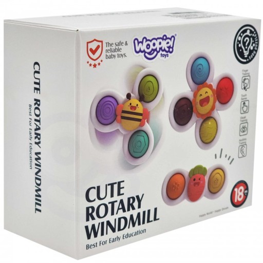 WOOPIE BABY Spiner Развивающая сенсорная игрушка 3 в 1