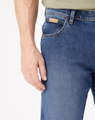ДЖИНСЫ Wrangler TEXAS AUTHENTIC ПРЯМЫЕ The Moment ТЕМНЫЕ W36 L34