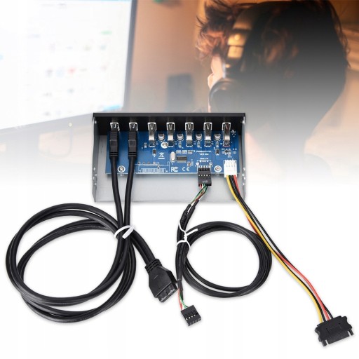 Оптический привод USB3.0, 5,25 дюйма, передняя панель 7