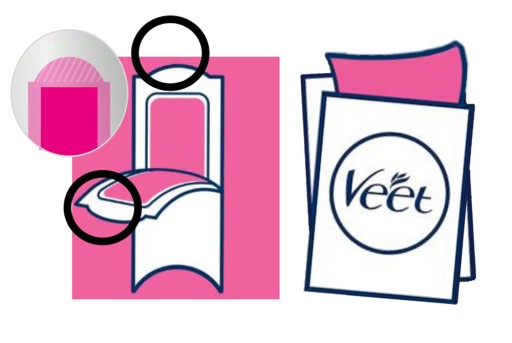 VEET Professional Полоски для депиляции нормальные 12
