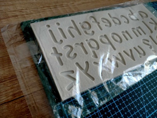 Силиконовая форма с буквенным знаком алфавита A03040