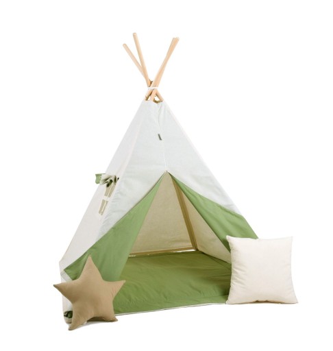 TIPI для девочек ПАЛАТКА с ковриком и подушками, детская палатка, вигвам, вкл.