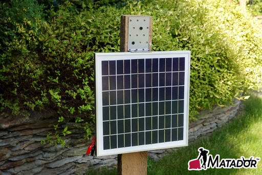 PASTUCH ELEKTRYCZNY bateria słoneczna SOLARNY ŁADOWARKA DO AKUMULATORA 20W