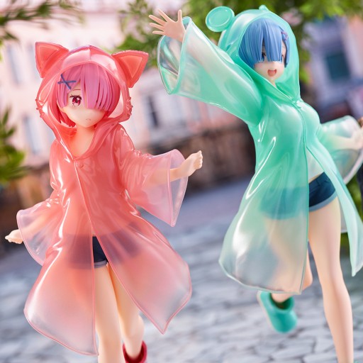 Аниме РИСУНОК Re Zero Ram Rain Ame no Hi Ver SEGA