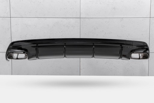 КОМПЛЕКТ ЗАДНЕГО ДИФФУЗОРА ДЛЯ MERCEDES CLA C117 W117 17-19 SEDAN ДЛЯ AMG