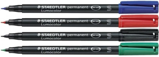 Фольга-ручка Staedtler Lumocolor S 0,4 мм - красный