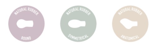 Ортодонтическая соска BIBS ANATOMICAL 0-6 2 шт.