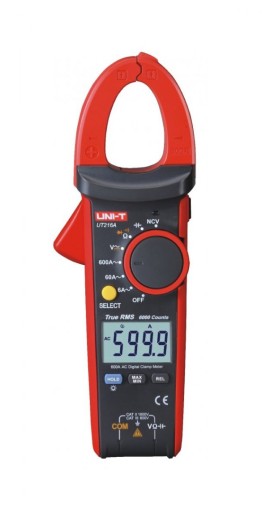Токовые клещи TrueRMS Uni-T UT216A на 600 А
