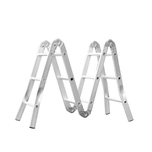 ПОВОРОТНАЯ ЛЕСТНИЦА 4х3 + ПЛАТФОРМА, МНОГОФУНКЦИОНАЛЬНАЯ, СКЛАДНАЯ, УНИВЕРСАЛЬНАЯ