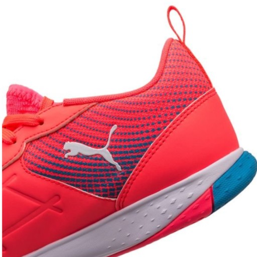 PUMA BUTY PILKARSKIE NA HALĘ do piłki nożnej halówki IBERO III roz.41 neon