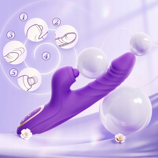 Sowiody Vibrating Dildo Клиторальные вибраторы для женщин, управляемые через приложение
