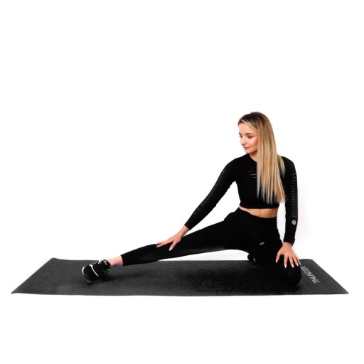 YOGI FITNESS Противоскользящий коврик для тренировок из ПВХ.