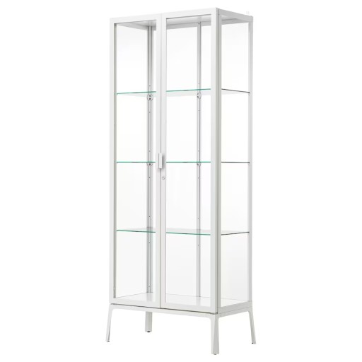 IKEA MILSBO Witryna biały 73x175 cm