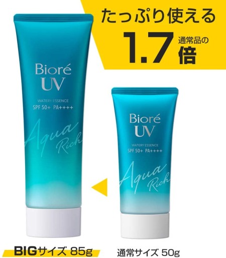 BIORE KAO Japan UV Aqua Rich Cream, размер 1,7x
