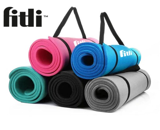 Коврик EXERCISE MAT для пилатес-йоги гимнастический противоскользящий