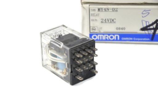 Электромагнитное реле Omron MY4N-D2 24 В постоянного тока
