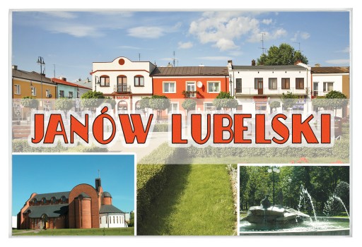 Magnesy na lodówkę miasta - JANÓW LUBELSKI