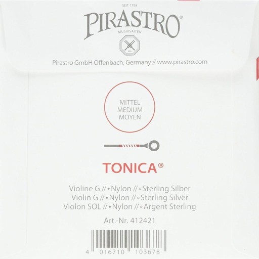 PIRASTRO TONICA 412021 - STRUNY SKRZYPCOWE 4/4