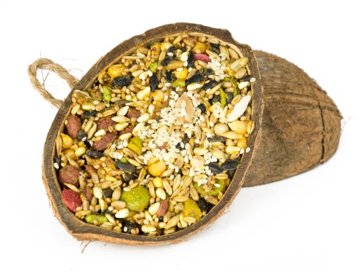 COCONUT TREASURE, СМЕСЬ корма-прорезывателя для КРОЛИКОВ, МОРСКИХ СВИНОК, ХОМЯКОВ