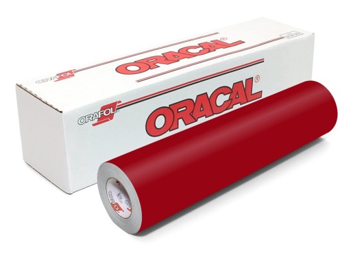 Фольга самоклеящаяся красная RED матовая