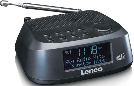 Lenco CR-605 Радио-будильник DAB+ FM RDS БУДИЛЬНИК ДЛЯ СНА