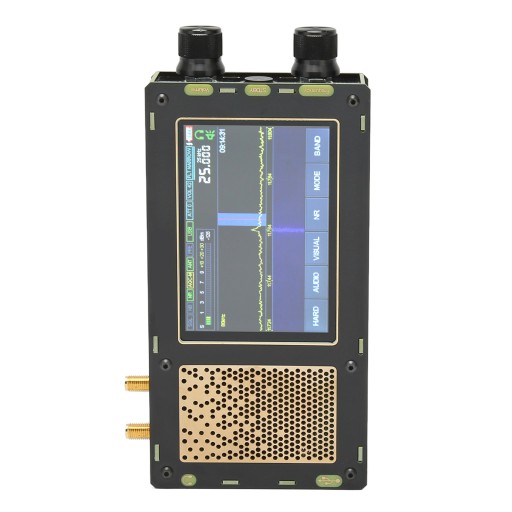 DSP SDR приемник от 50 кГц до 2 ГГц, 3,5 дюйма, сенсорный экран, аккумулятор 3600 мАч, am ssb