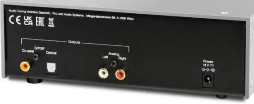 ODTWARZACZ CD PRO-JECT BOX DS3 BLACK