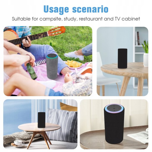 Портативный Bluetooth-динамик, водонепроницаемый снаружи
