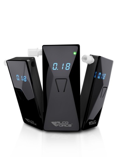 Алкотестер AlcoForce AF-450 + калибровка + мундштуки
