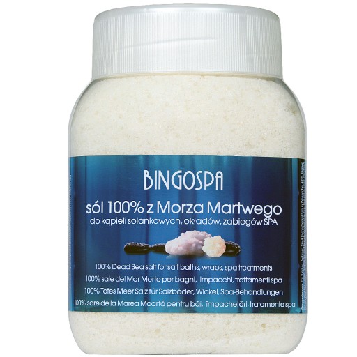 БИНГОСПА СОЛЬ МЕРТВОГО МОРЯ 1250 Г