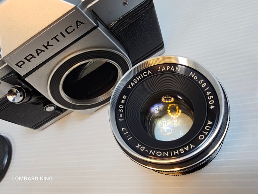 Камера Praktica MTL50 + объектив Yashinon-DX 1,7/50 мм