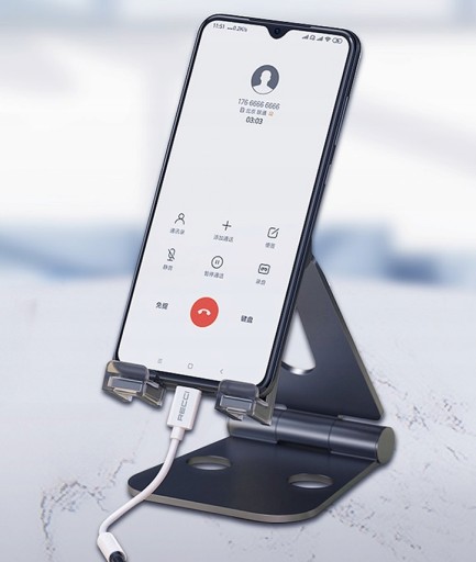 PRZEJŚCIÓWKA ADAPTER AUDIO USB-C TYP-C - MINI JACK 3.5MM AUX RECCI