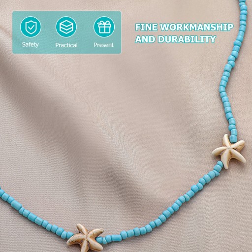 Ожерелье из бисера Boho Choker Ожерелья для женщин