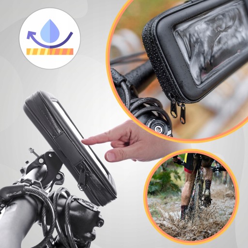 Wodoszczelne Etui Uchwyt na Telefon Rower Motocykl
