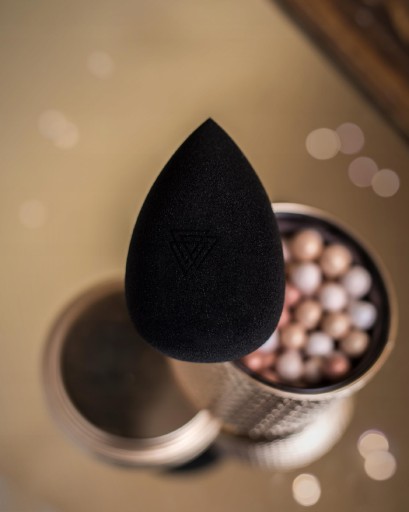 PAGANO Gąbka do makijażu blender gąbeczka do podkładku pudru dobra jakość