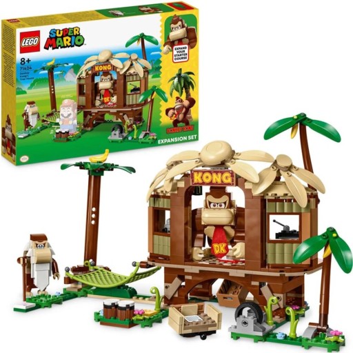 LEGO SUPER MARIO DOMEK NA DRZEWIE DONKEY KONGA ZESTAW ROZSZERZAJĄCY 71424