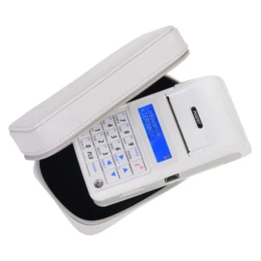 Кожаный чехол для онлайн-кассы Posnet Mobile HS, белый