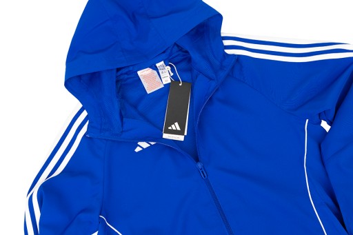 Детская спортивная куртка adidas с капюшоном для детей Tiro 24 размера. 140