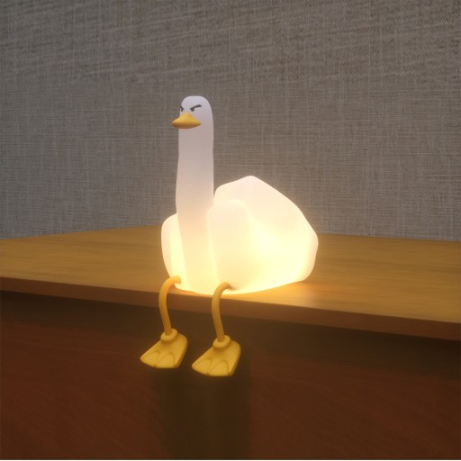 Ночная лампа Finger Duck балует ваши глаза ночью.